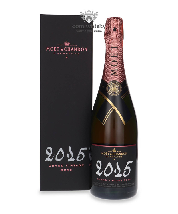 Szampan Moet & Chandon Grand Vintage Rose 2015 / 12,5% / 0,75l