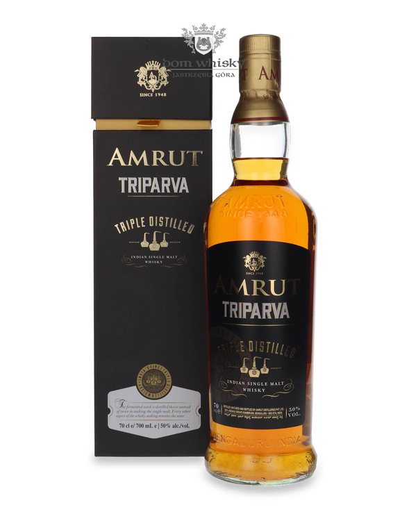 Amrut Triparva Triple Distilled / 50% / 0,7l