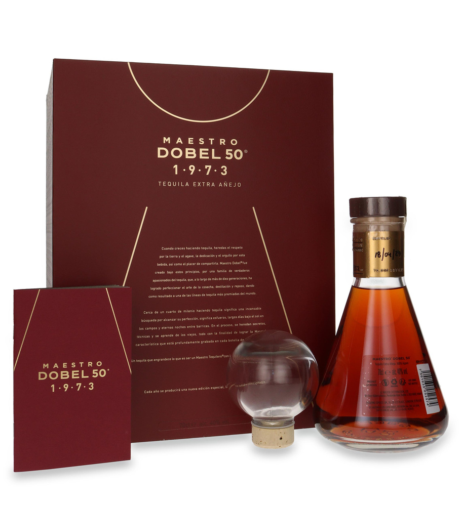 Tequila Maestro Dobel 50 Extra Anejo / 40% / 0,7l