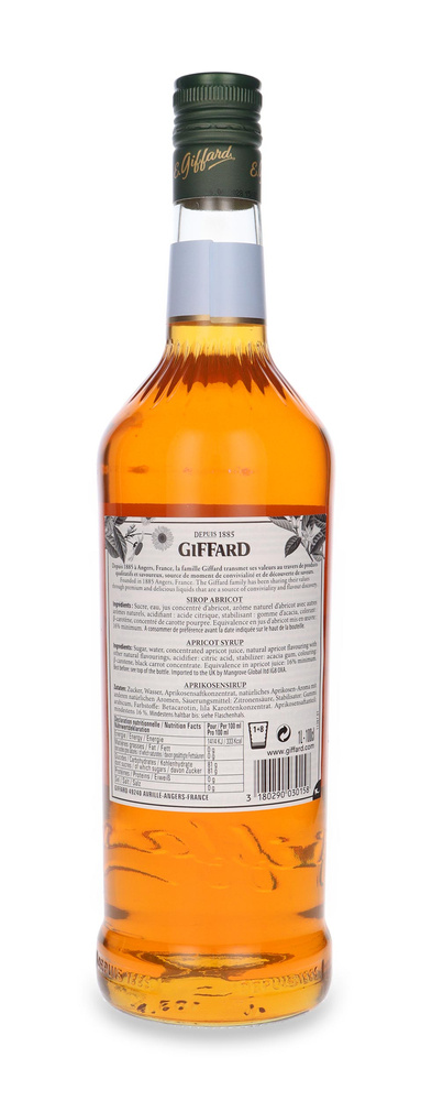 Giffard Apricot bar syrup / 1l