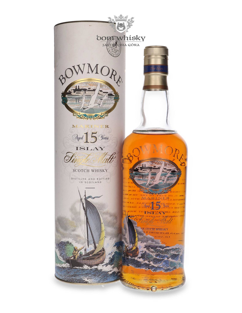 Bowmore Mariner, 15 years old (Screen Printed Label) Tube / 43% / 0.7l