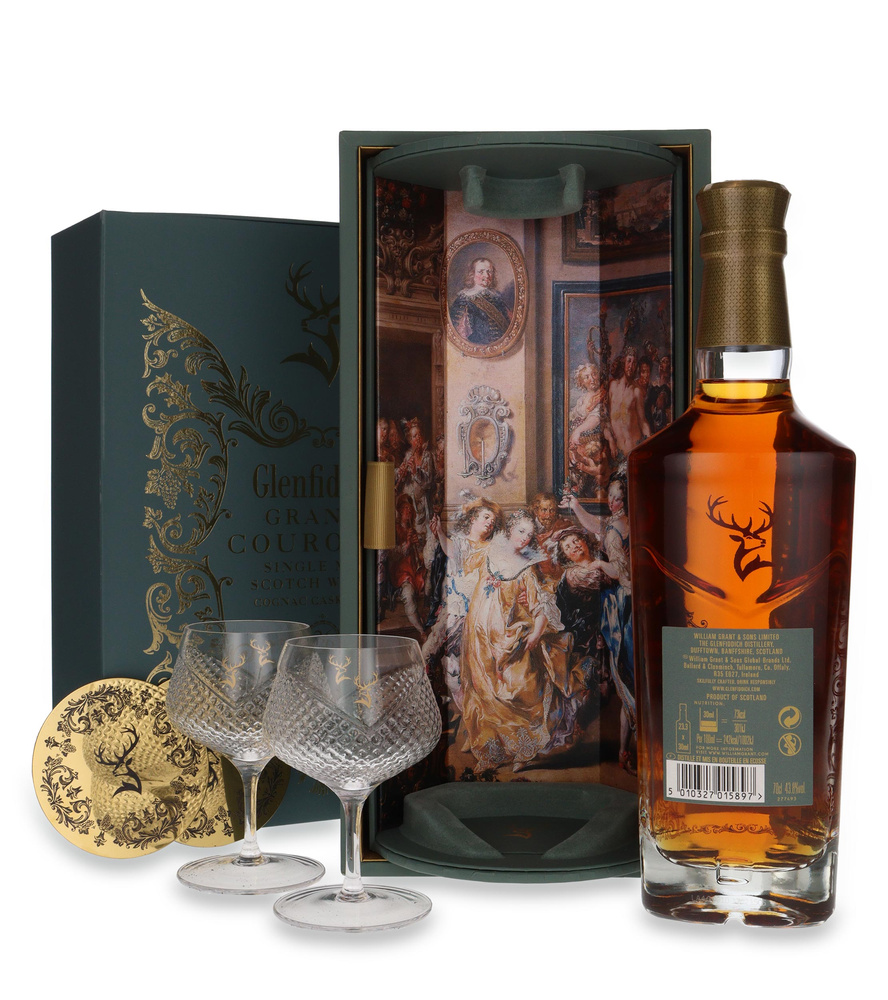 Glenfiddich Grande Couronne 26-letni + Gift Pack / 43,8% / 0,7l