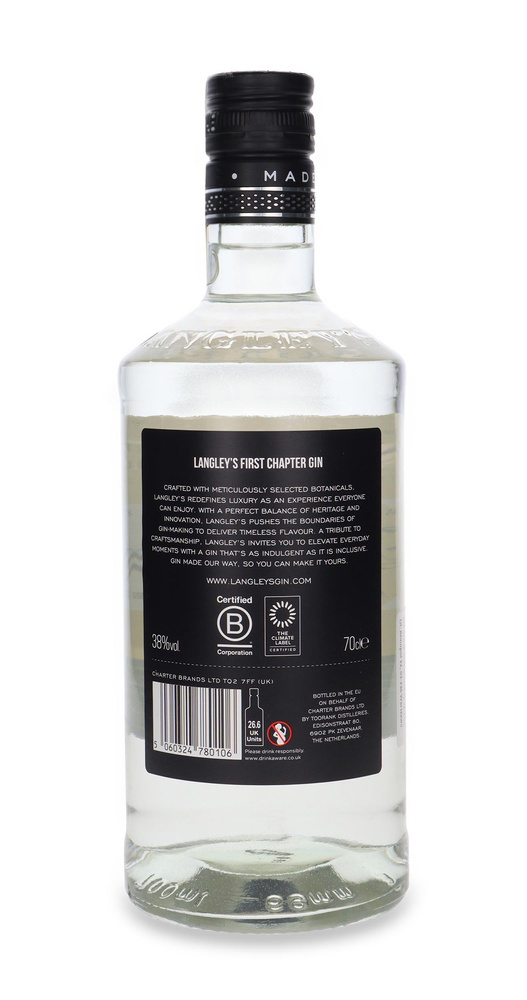 Langley’s First Chapter Classic English Gin / 38%/ 0,7l