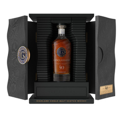 Glenglassaugh 50-letni (D.1973) Cask 3810 + miniaturka / 42,4%/ 0,7l