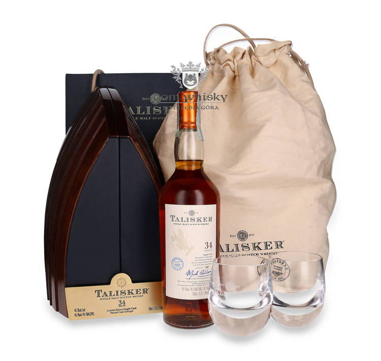 Talisker 34-letni (D.1975, B.2010) Single Cask / 45,1%/ 0,7l