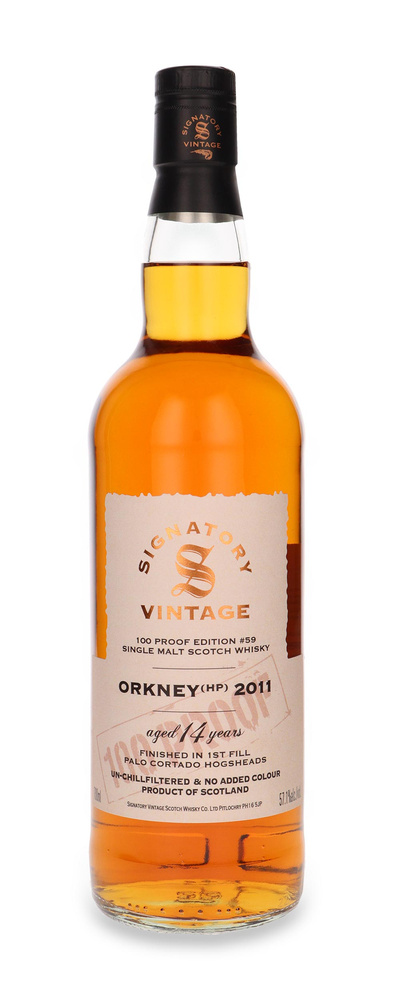 Orkney 14-letni 100 PROOF Edition # 59 Signatory Vintage / 57,1% / 0,7l