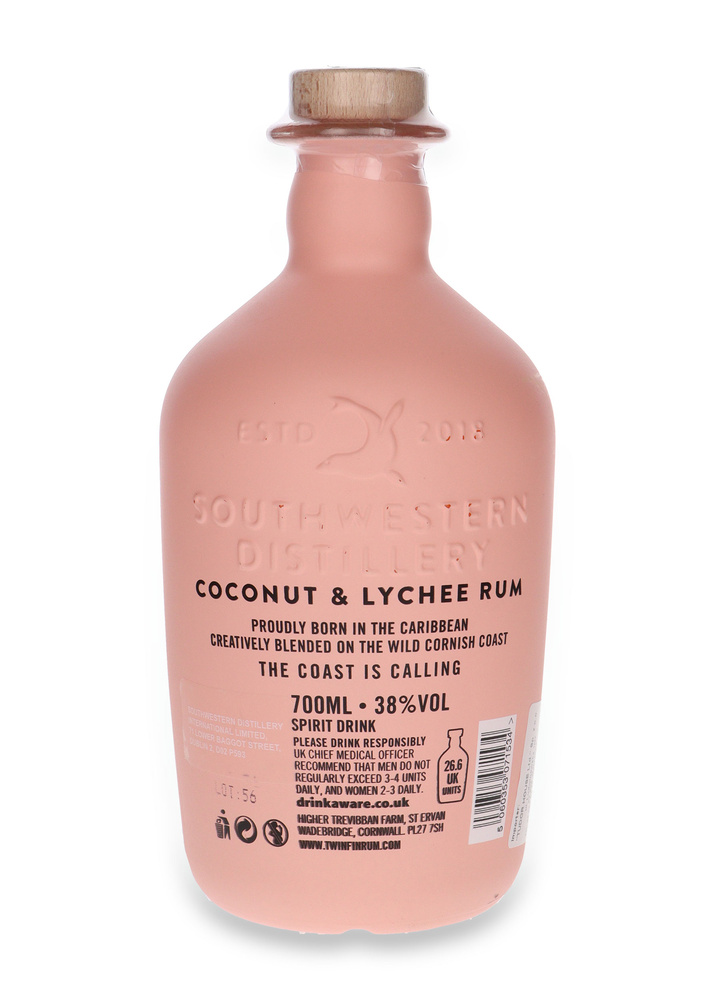 Rum Twin Fin Coconut & Lyche Rum / 38% / 0,7l
