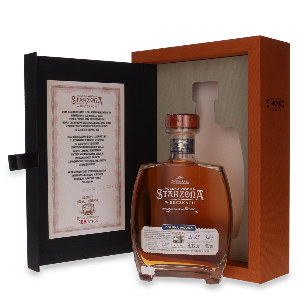 Polska Wódka Starzona w Beczkach Assemblage 2025 / 51,3% / 0,7l