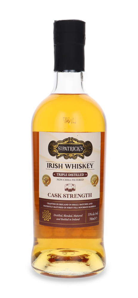 St Patrick's Irish Whiskey Cask Strength / 53% / 0.7l