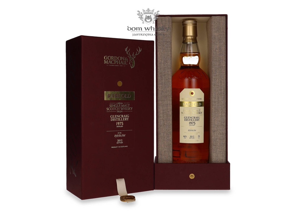 Glencraig 1975 (Bottled 2012) Rare Old, Gordon &amp; MacPhail / 46%/ 0.7l