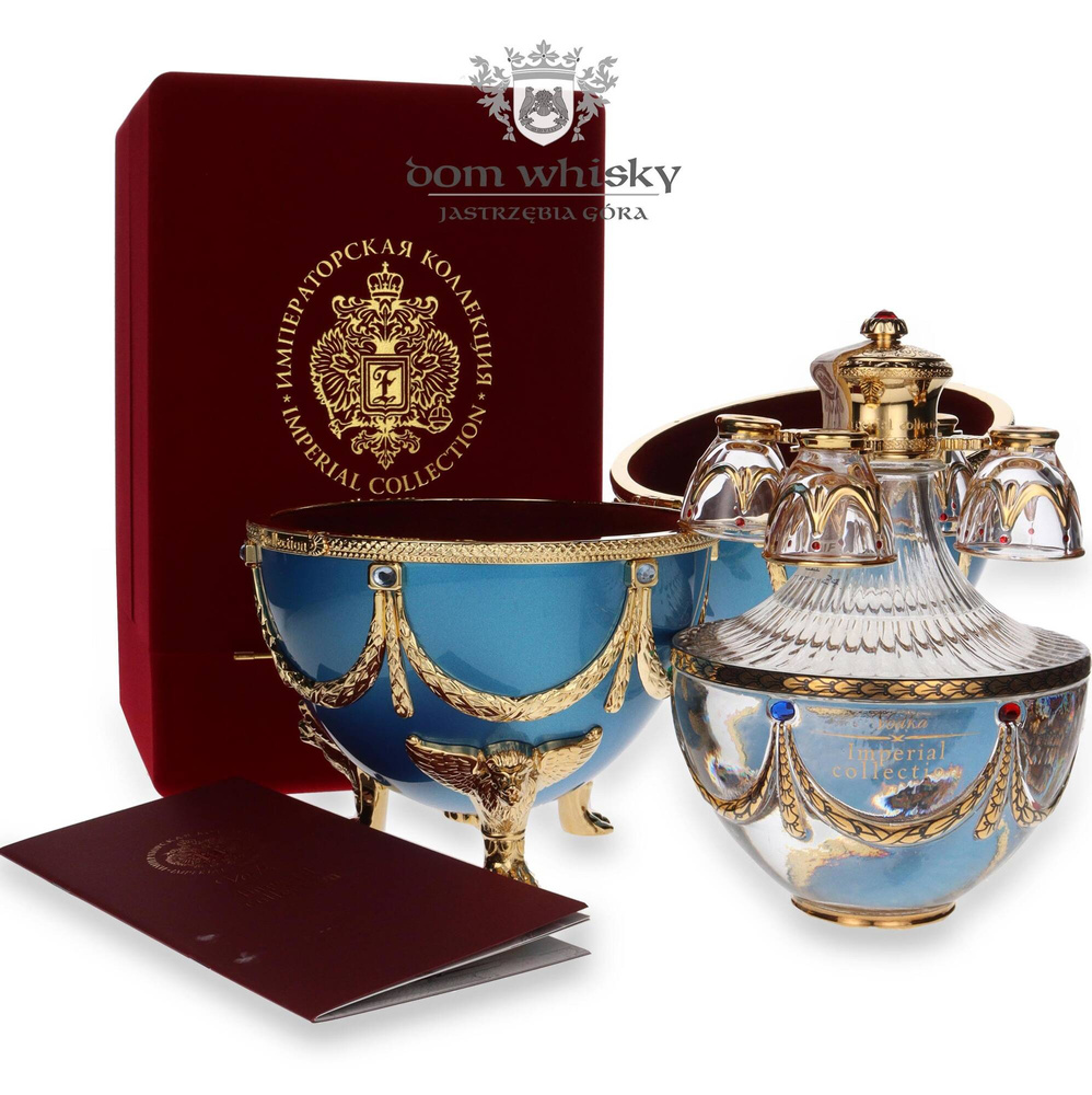Fabergé Imperial Collection Vodka Turquoise Metallized / 40% / 0.7l