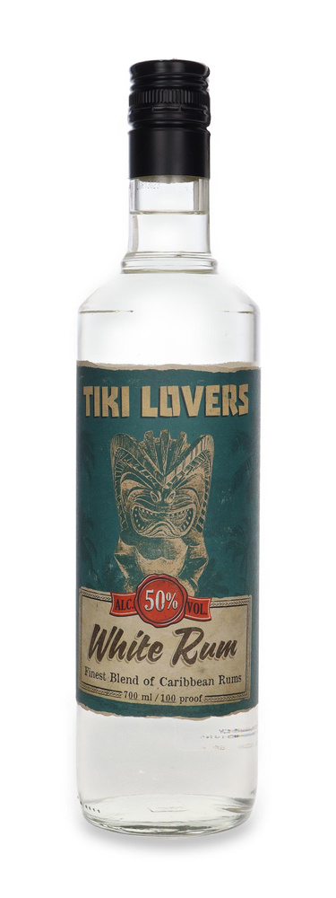 Tiki Lovers White Rum Finest Caribbean / 50% / 0,7l