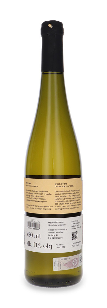 Riesling 2024 Winnica Pałac Mała Wieś /11% / 0,75l