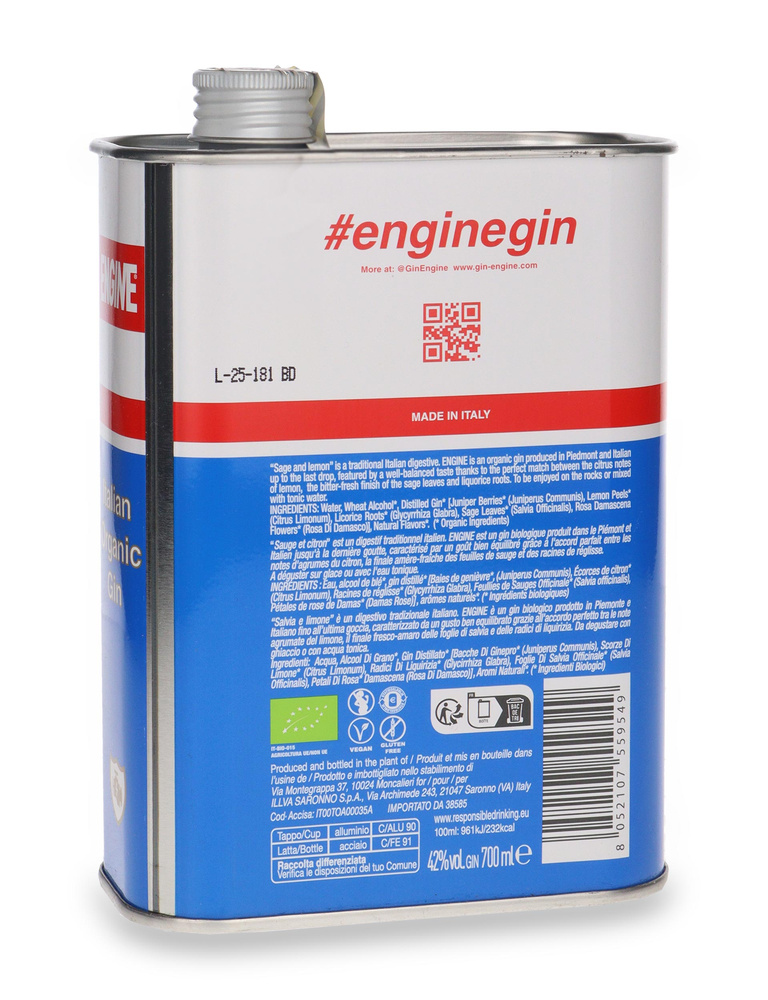 Engine Pure Organic Gin / 42% / 0,7l