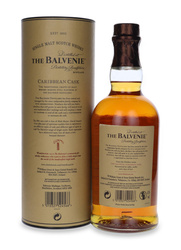 Balvenie 14-letni Caribbean Cask / 43% / 0,7l + 2 szklanki