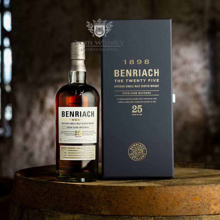 BenRiach The Twenty Five 25-letni /46%/ 0,7l	