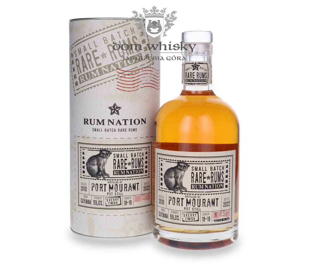 Rum Nation Rare Rums Port Mourant Guyana / 59% / 0.7l