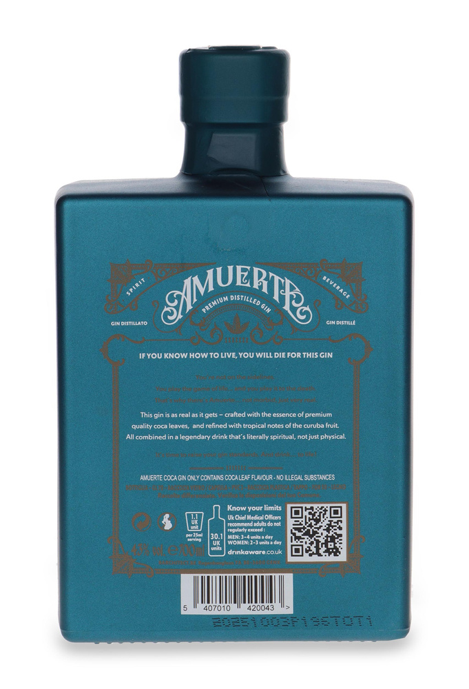 Amuerte Coca Gin Green Edition / 43% / 0,7l