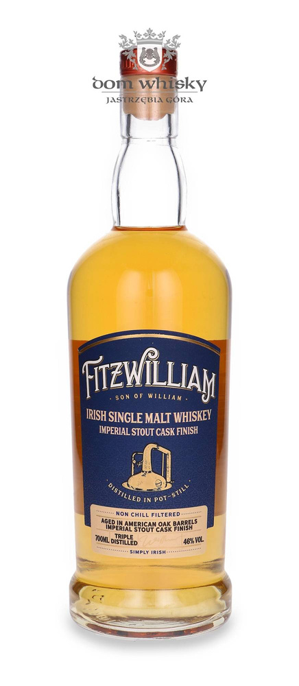 Fitzwilliam Stout Cask Finish Irish Single Malt Whiskey /46%/ 0.7l