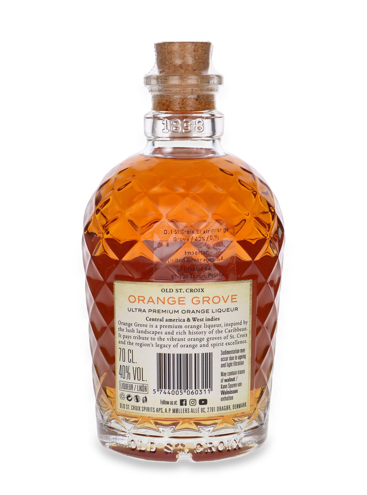Old St.Croix Elixir Orange Grove / 40% / 0,7l