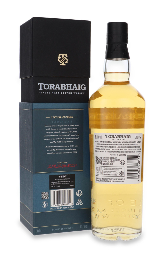 Torabhaig Batch Strength The Legacy Series (Skye) / 61.1% / 0.7l