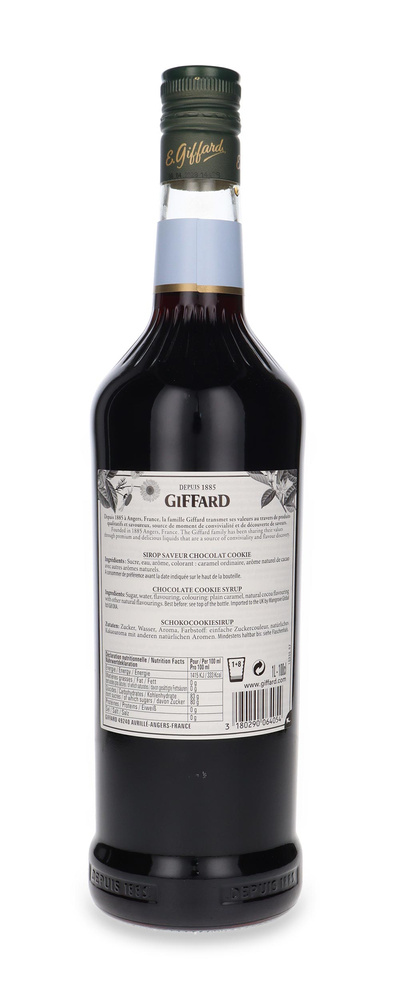 Syrop Giffard Ciasteczko Czekoladowe (Chocolate Cookie) 1,0L