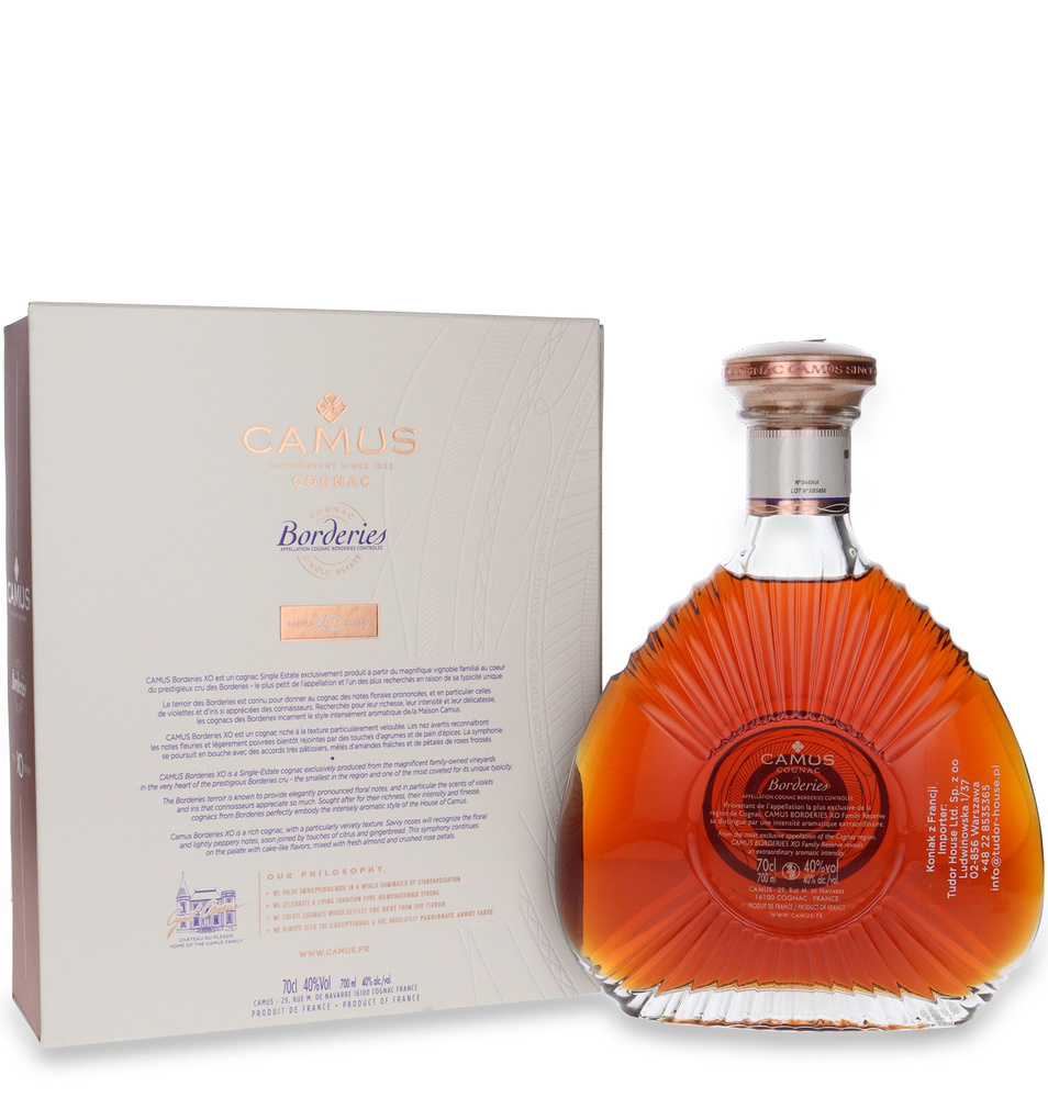 Cognac Camus XO Borderies Family Reserve / 40% / 0,7l