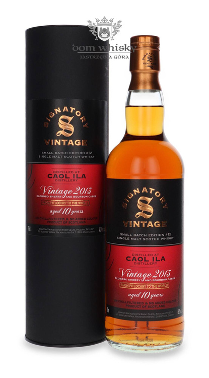 Caol Ila 10-letni Vintage 2013 Oloroso Sherry Cask Signatory Vintage / 48,2% / 0,7l 