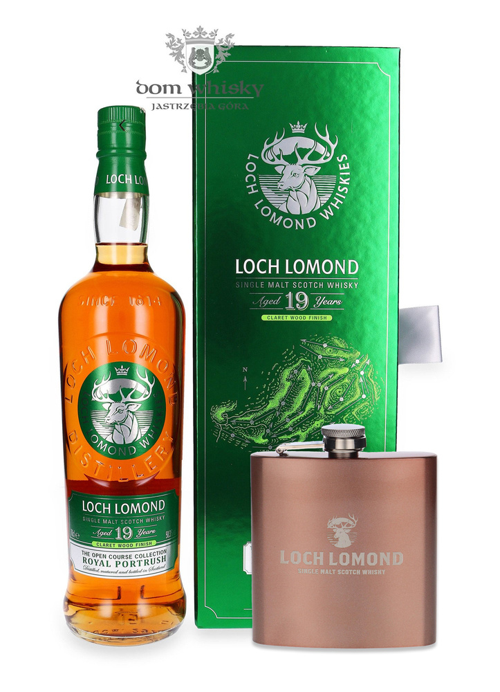 Loch Lomond 19-letni Claret Finish, Open Course Collection – Royal Portrush / 50,3%/ 0,7l + piersiówka