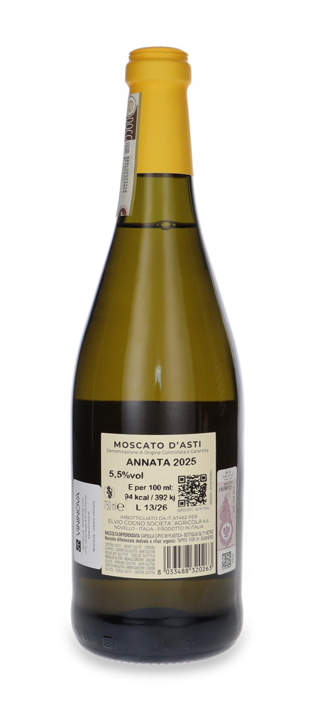 Elvio Cogno Moscato d'Asti / 5,5%/ 0,75l