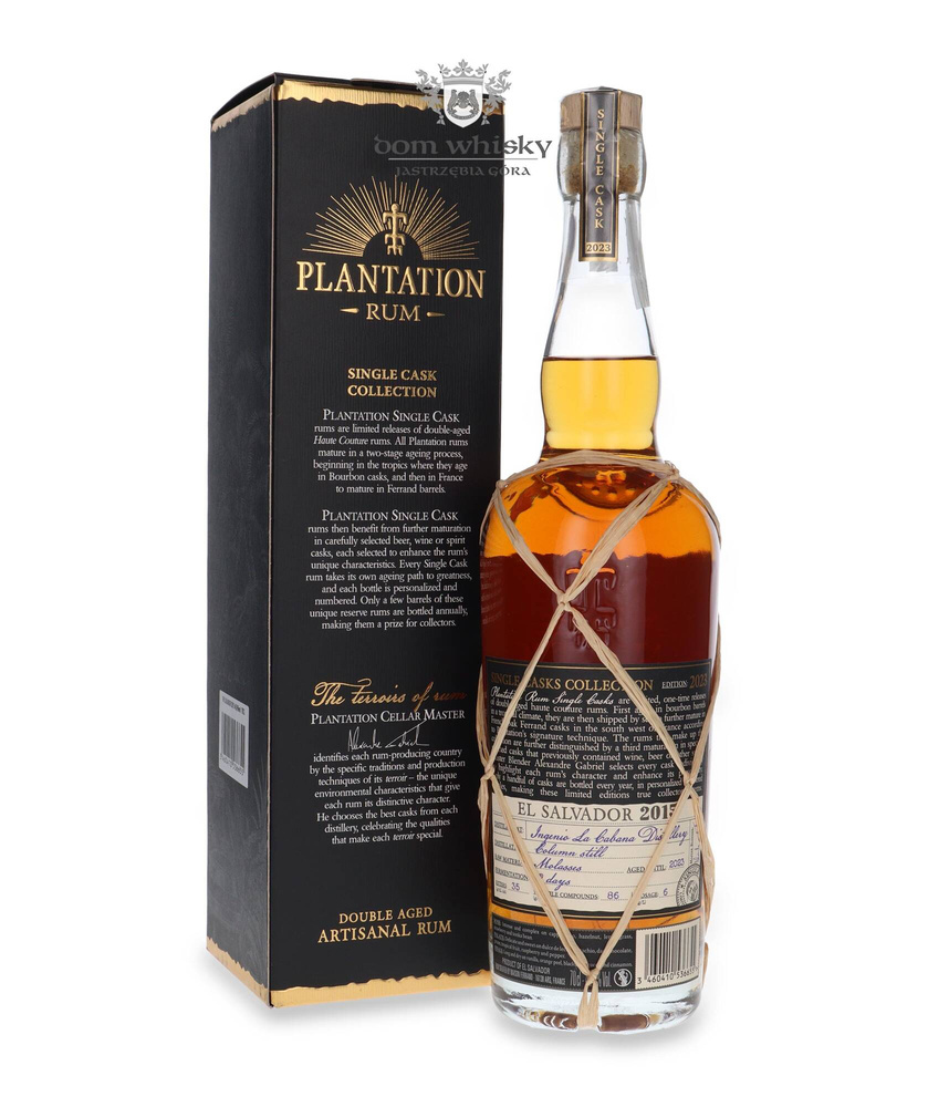 Plantation Rum El Salvador 2015 Red Wine Cask Matured / 48.6% / 0.7l