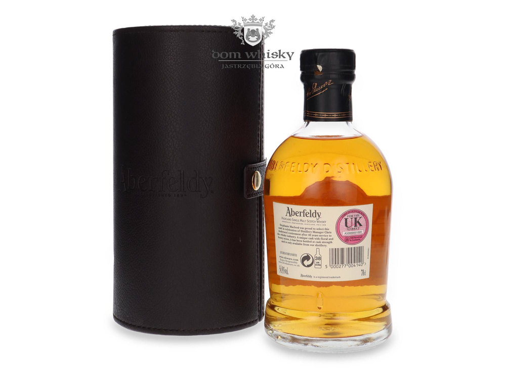 Aberfeldy 18-year-old Chris Anderson's Cask / 54.9% / 0.7l