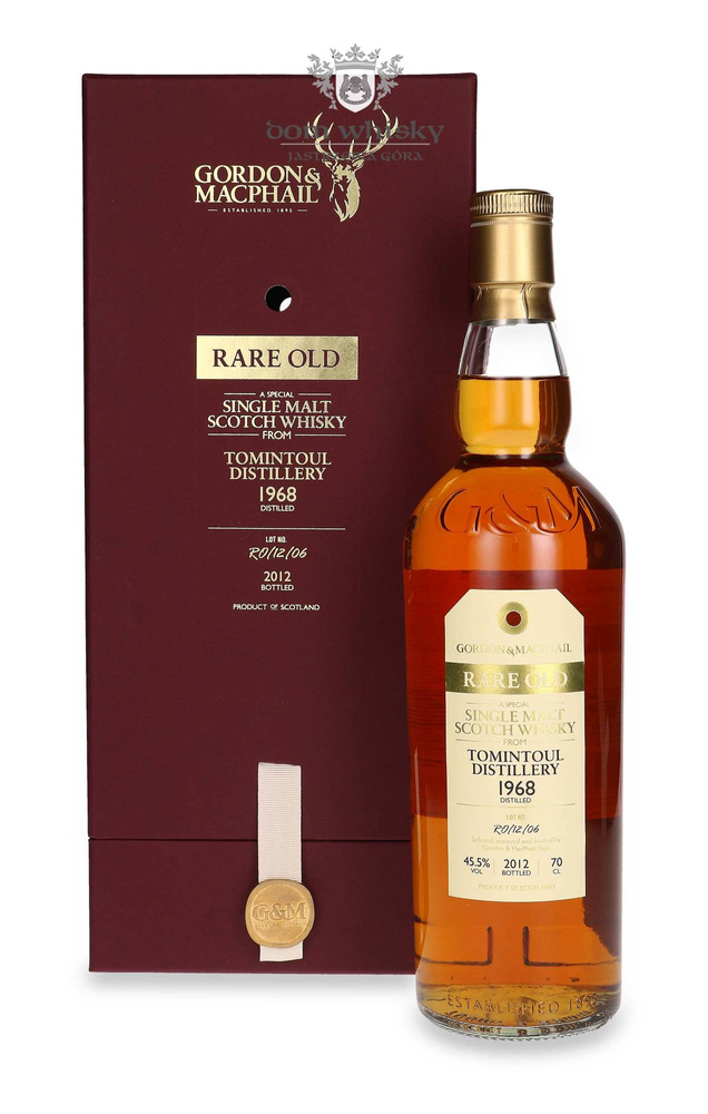 Tomintoul 1968 (Bottled 2012) Gordon &amp; MacPhail Rare Old / 45.5%/ 0.7l