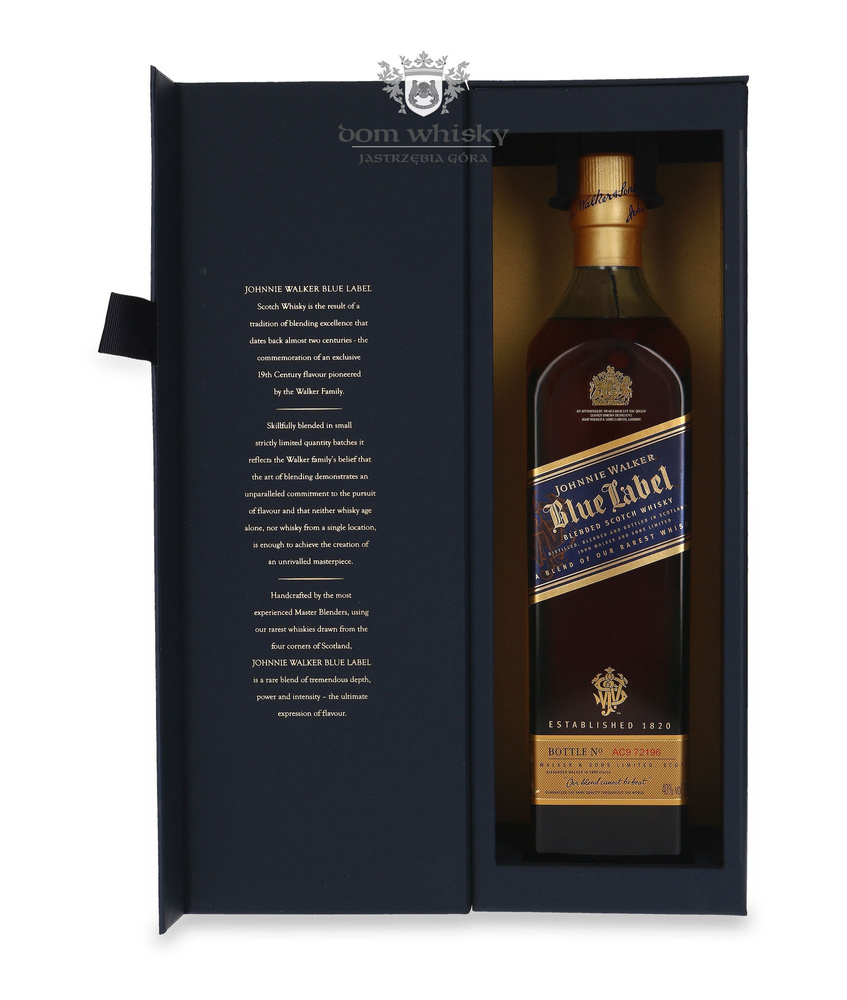 Johnnie Walker Blue Label (American Market) / 40% / 0,75l
