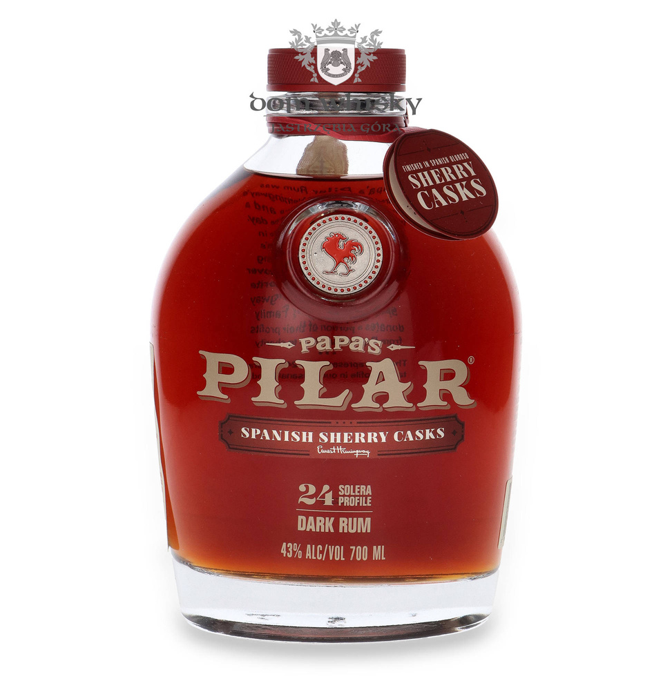 Papa's Pilar 24 Solera Profile Dark Rum Spanish Sherry Cask / 43% / 0.7l