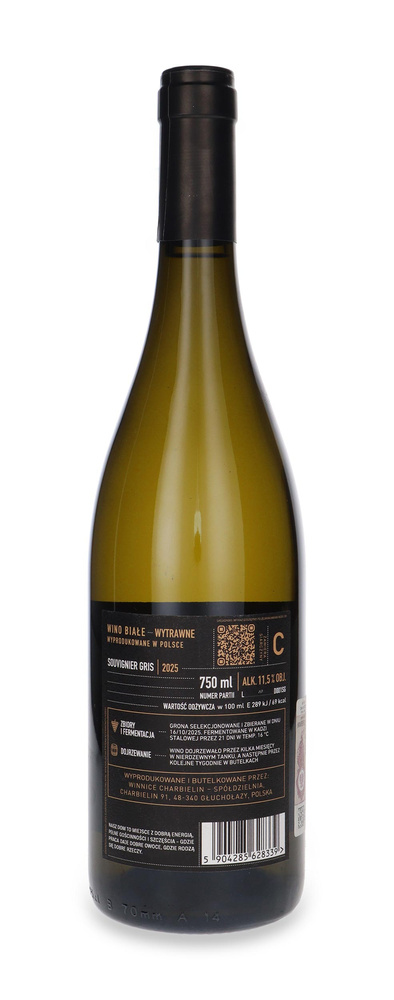 Dom Charbielin C. Souvignier Gris 2025 / 11,5% / 0,75l