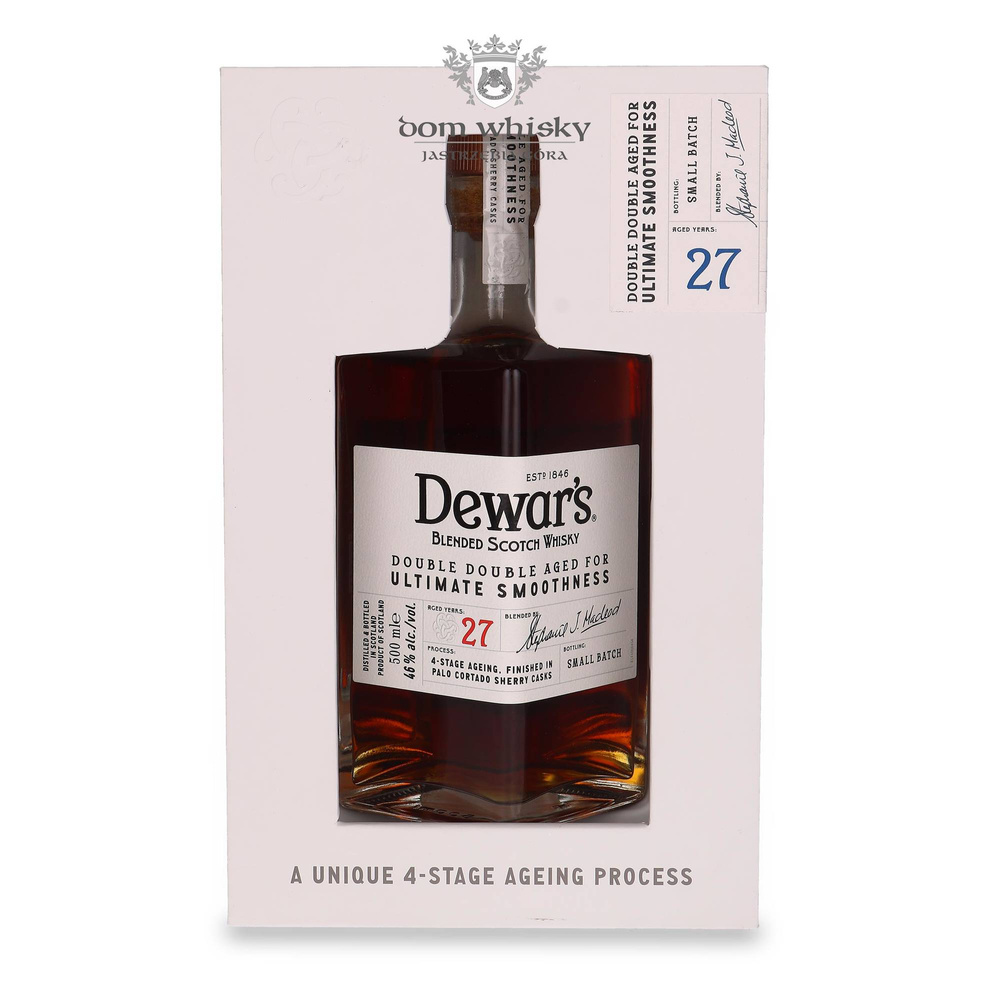 Dewar’s 27-letni Double Double Aged Whisky / 46% / 0,5l