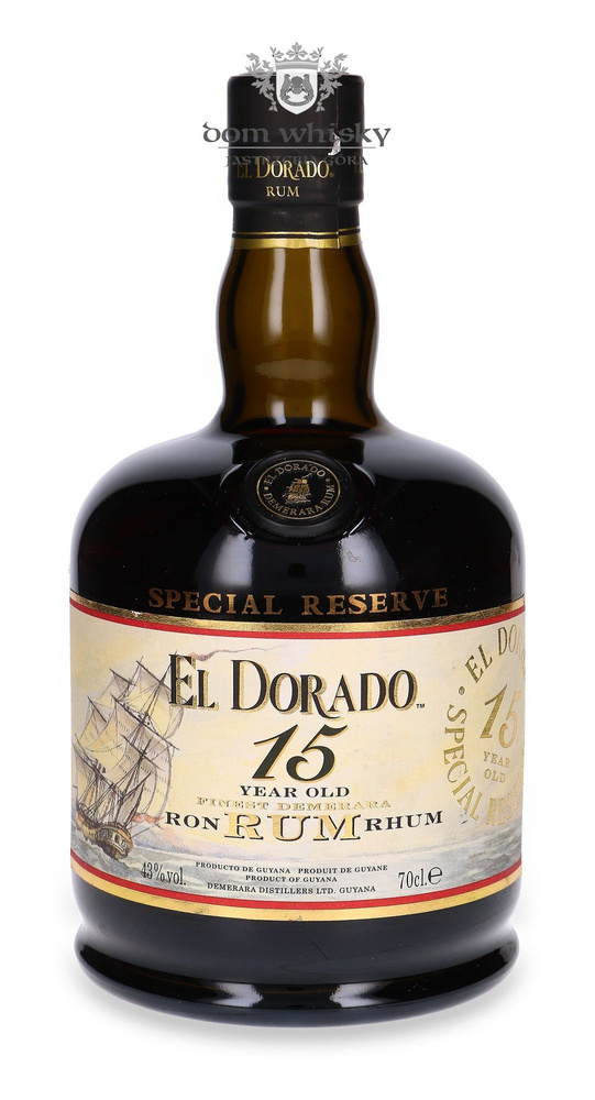 El Dorado Rum 15 letni (Guyana) /bez opakowania / 43% / 0,7l