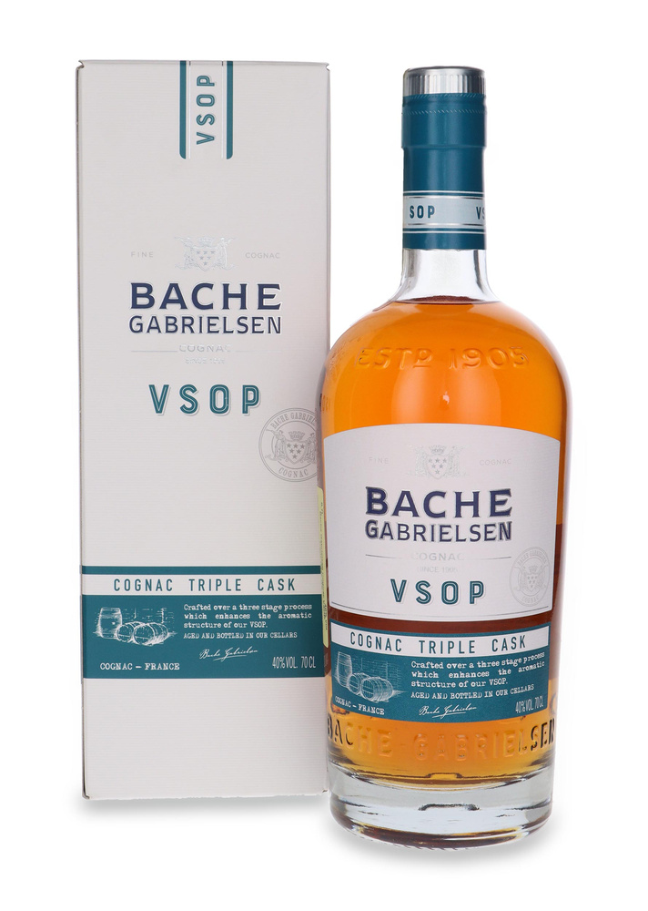 Cognac Bache Gabrielsen VSOP Triple Cask /bez opakowania/ 40% / 0,7l