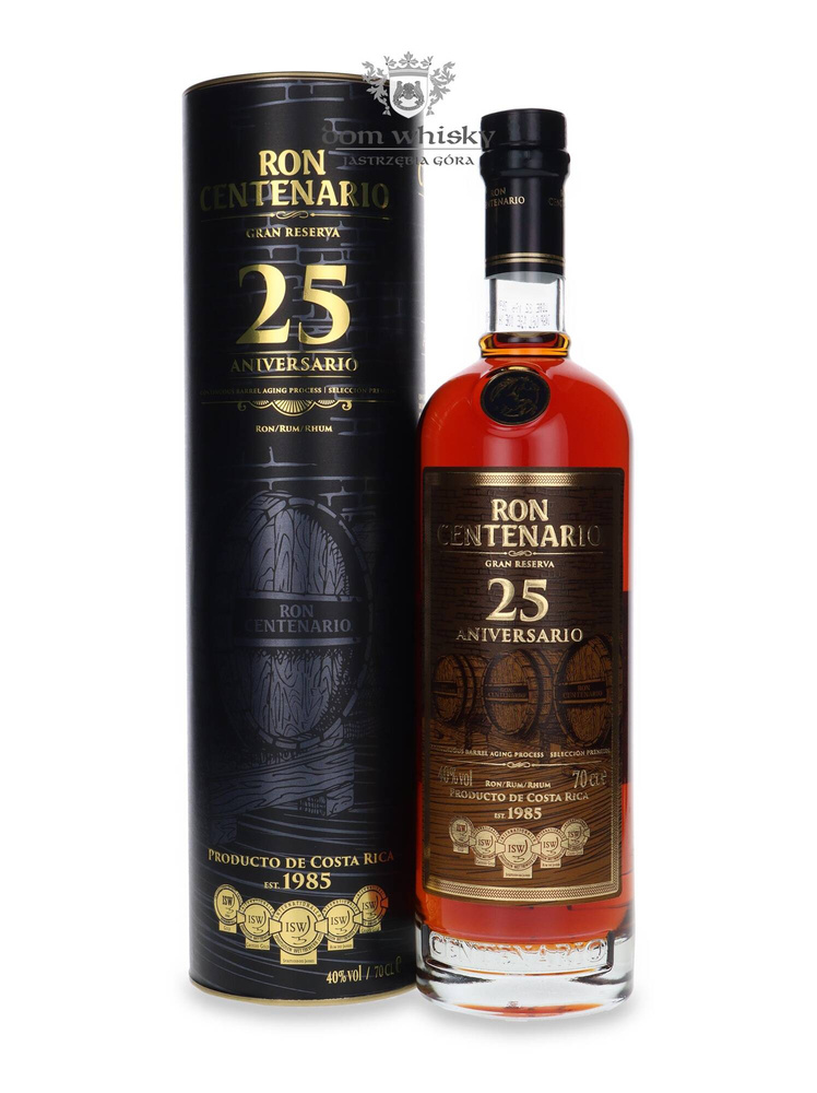 Ron Centenario Gran Reserva 25 Aniversario / 40% / 0,7l