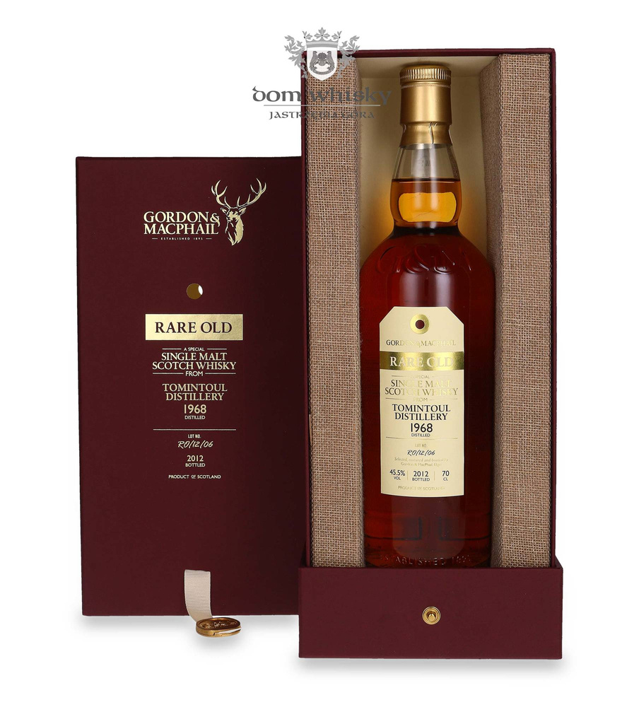 Tomintoul 1968 (Bottled 2012) Gordon &amp; MacPhail Rare Old / 45.5%/ 0.7l