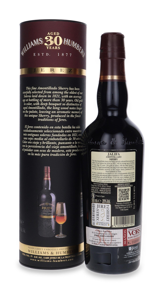 Jalifa Amontilado Sherry 30-year / 20% / 0.5l