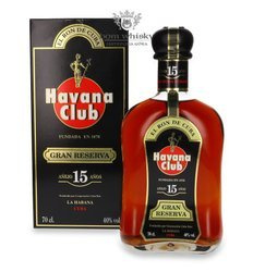 Havana Club Anejo Gran Reserva 15 letni /40%/0,7l