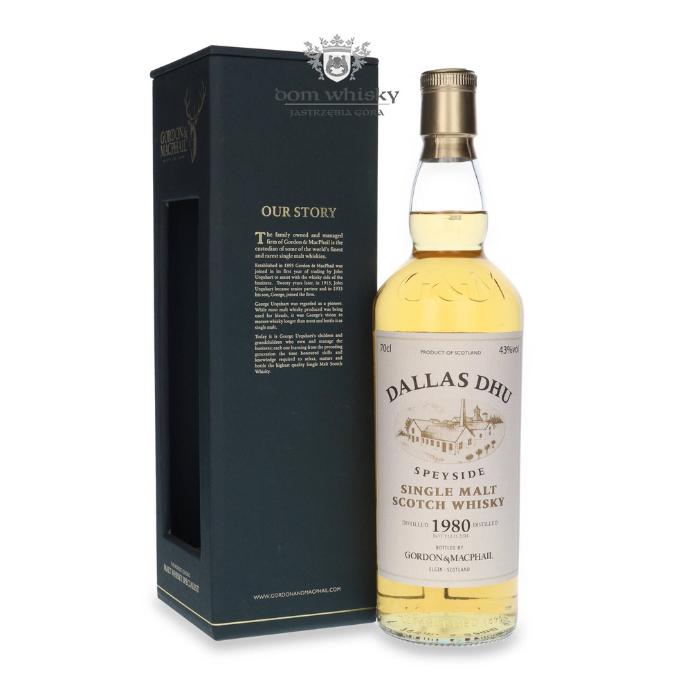 Dallas Dhu 1980 (Bottled 2014) Gordon & MacPhail / 43%/ 0.7l