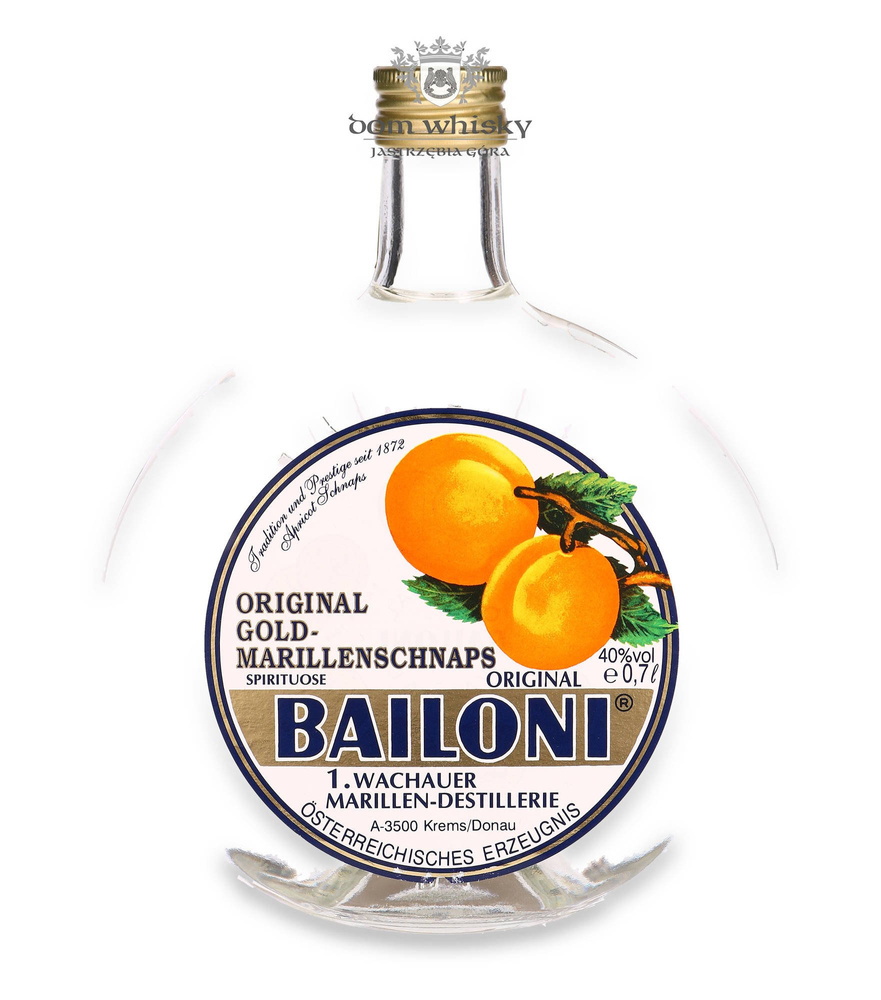 Bailoni Marillen Schnaps / 40% / 0,7l