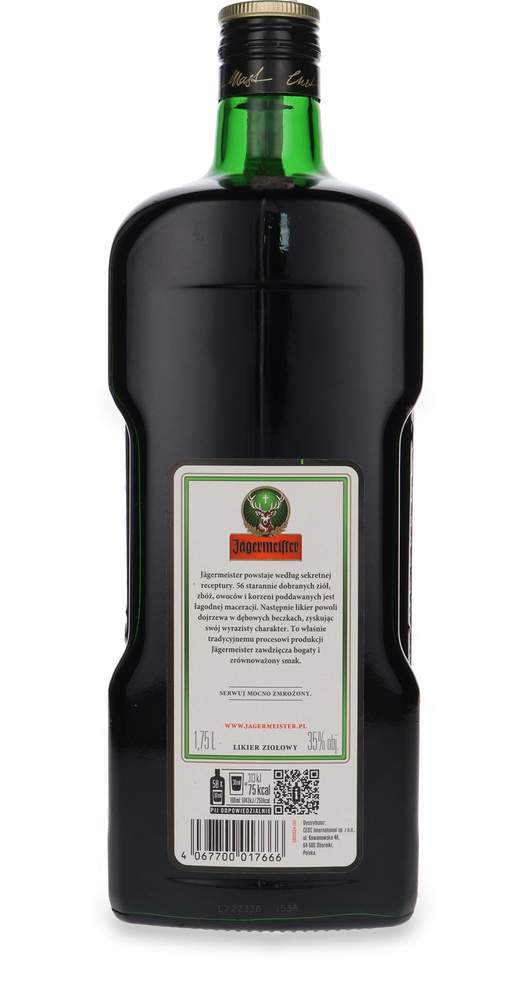 Jagermeister Magnum / 35% / 1,75l