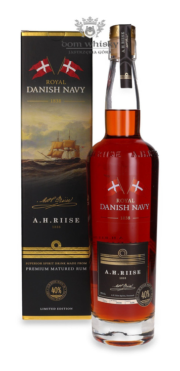 A.H. Riise Royal Danish Navy Rum / 40% / 0,7l