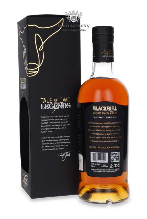 Black Bull 30-letni Duncan Taylor Scotch Blended Whisky /50%/0,7l