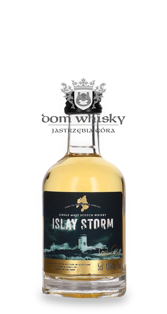 Islay Storm Single Malt Scotch Whiskey / miniature / 40% / 0.05l