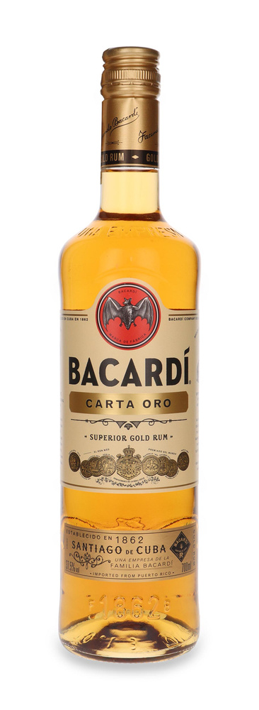 Bacardi Carta Oro / 37,5% / 0,7l